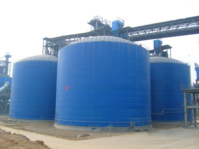 独山水泥钢板库改造