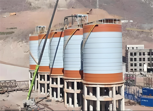 独山高架钢板仓