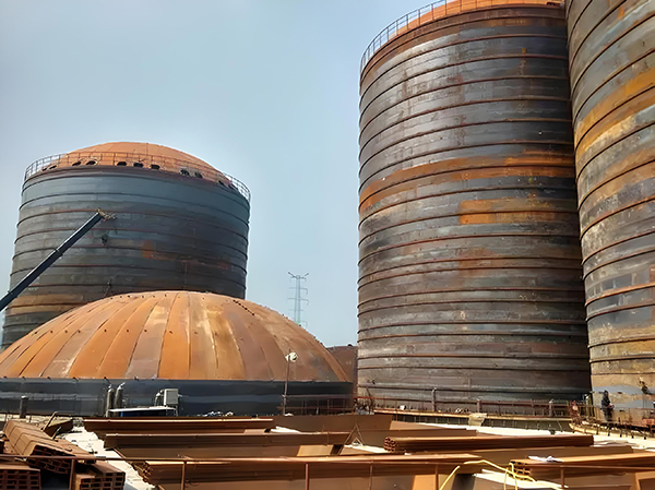 独山焦粉钢板仓